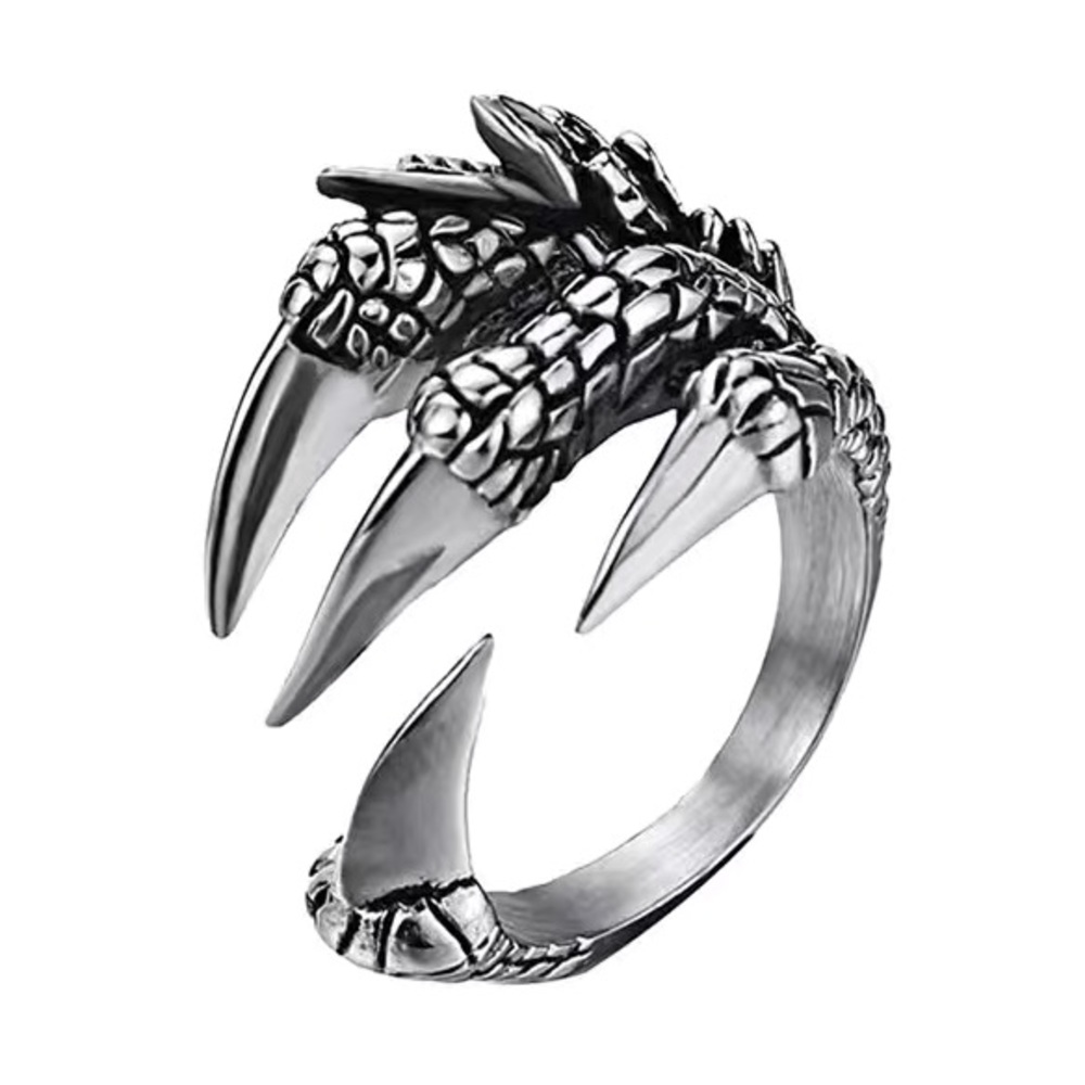 Adjustable Dragon Claw Ring